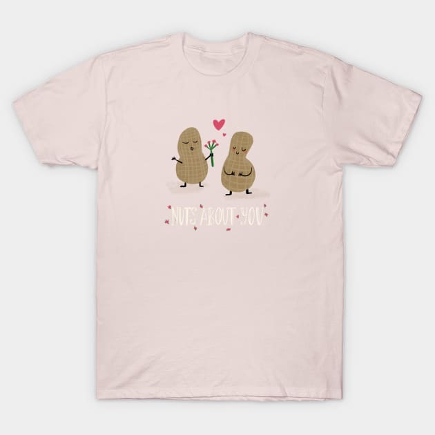 Nuts about you T-Shirt by KateBOOM